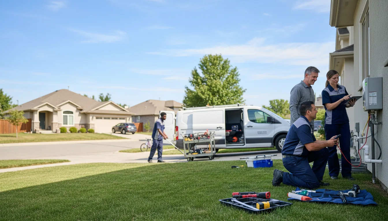 Tankless water heater service in Dumas, TX